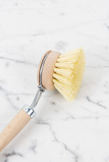 Iris Hantverk Swedish Everyday Dish Brush with Replaceable Head - Stiff Tampico Bristle