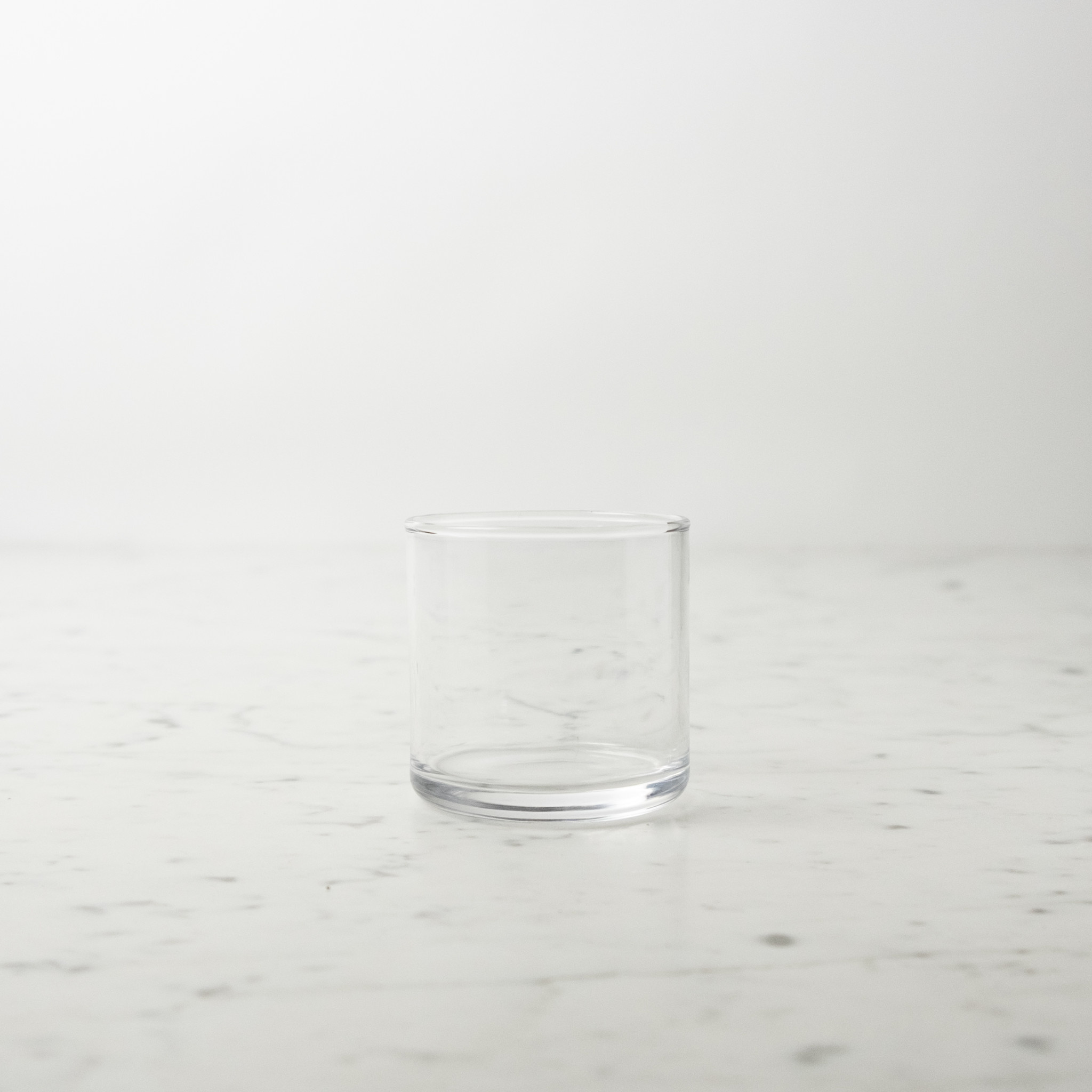 Japanese Straight Sided Modern Glass- 7oz Medium