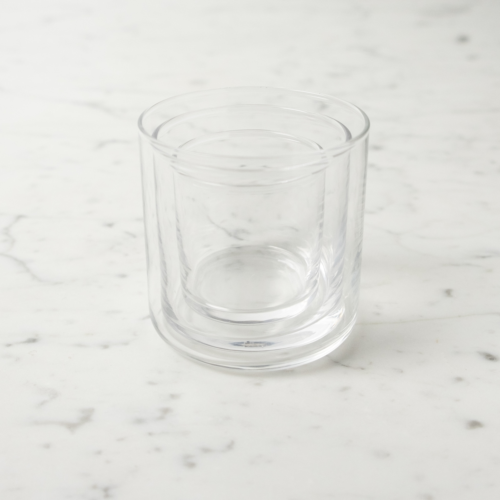 Japanese Straight Sided Modern Glass- 7oz Medium