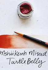 Beam Paints Beam Watercolor Paintstones #55 Mshikenh Misud Turtle Belly Red