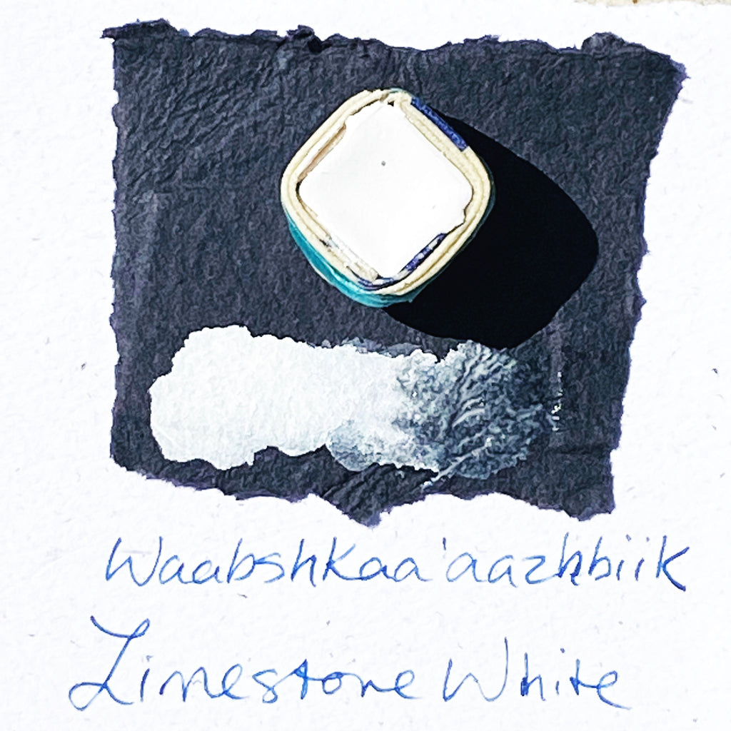 Beam Paints Beam Watercolor Paintstones #04 Waabshkaande Limestone White