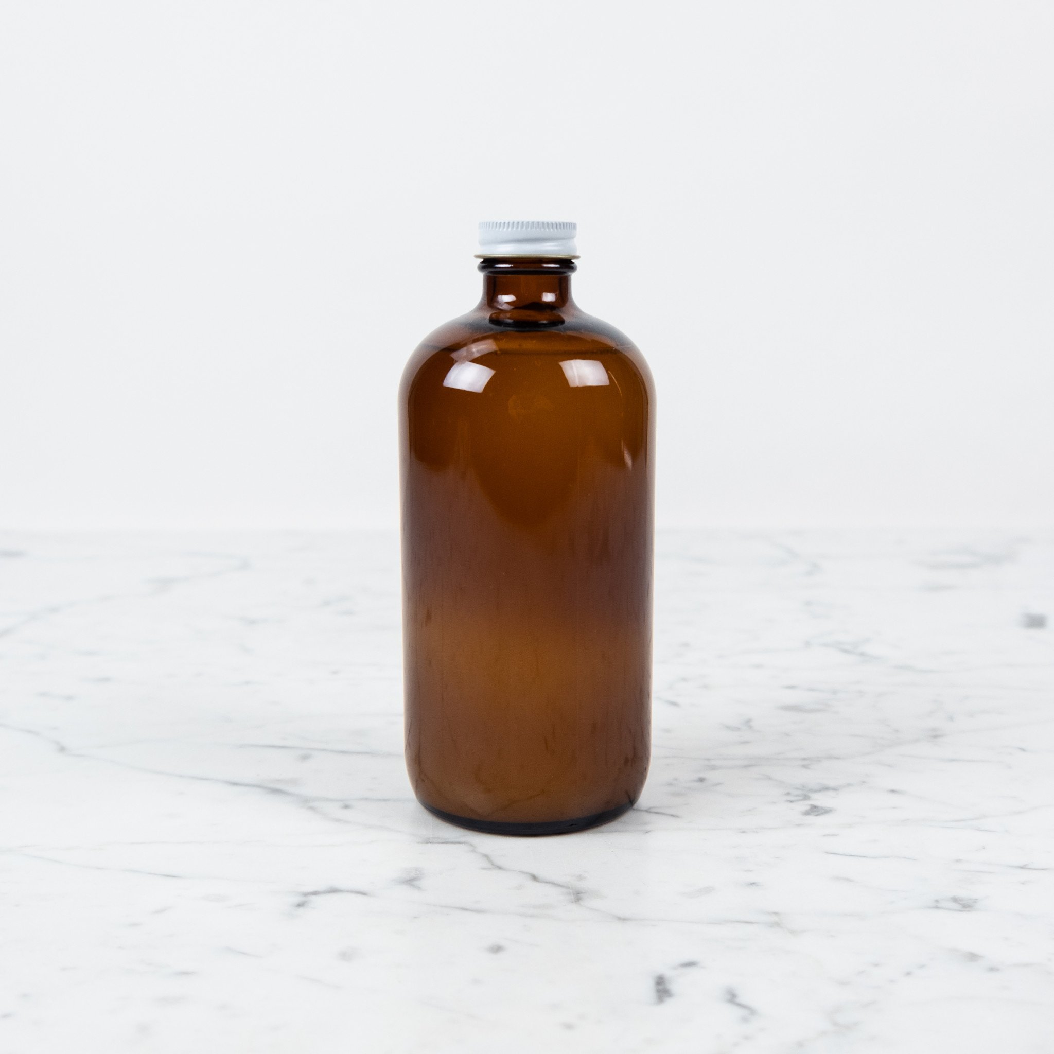 The Foundry Home Goods Amber Glass Bottle with Unscented Laundry Detergent 32oz - Common Good