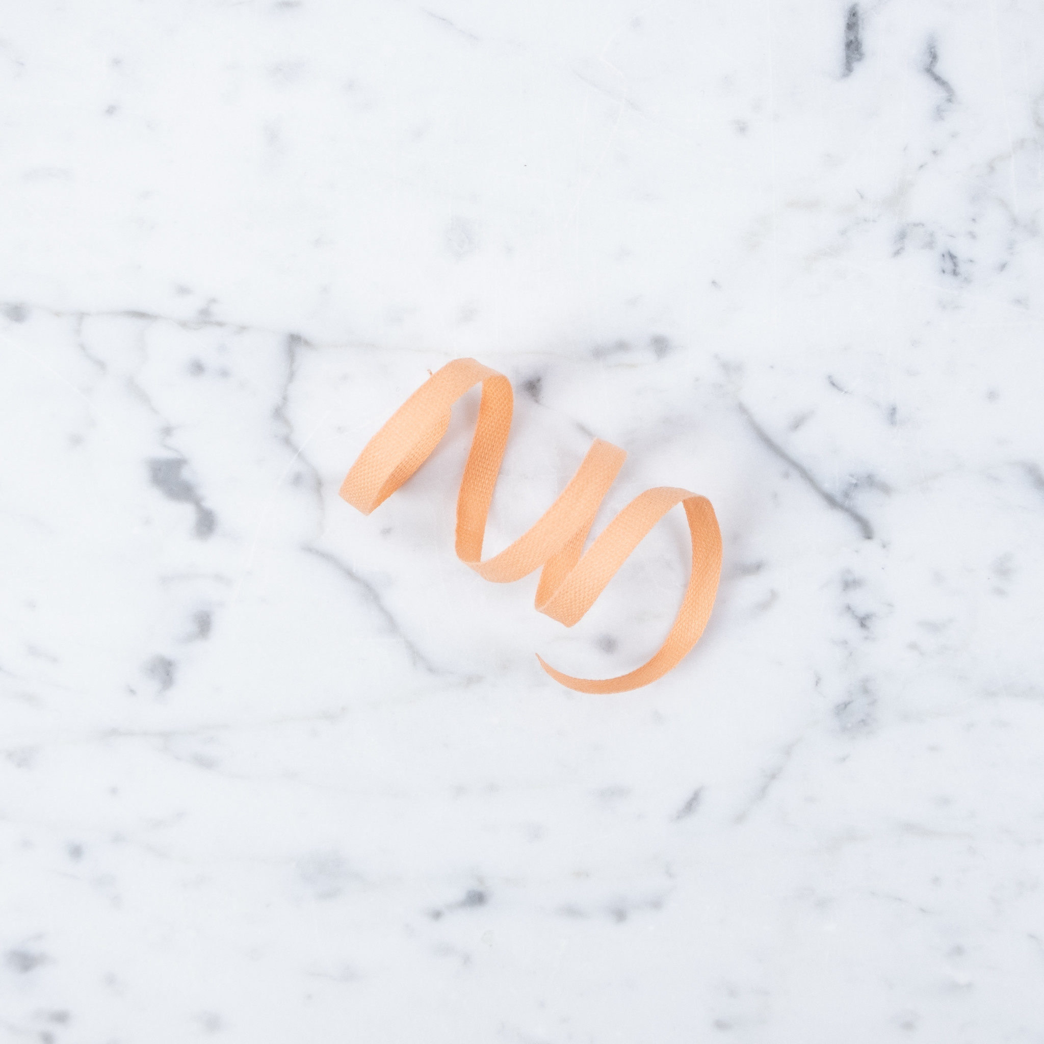 Italian Cotton Ribbon 1/4" Wide- Sold Per Yard- Blush Pink