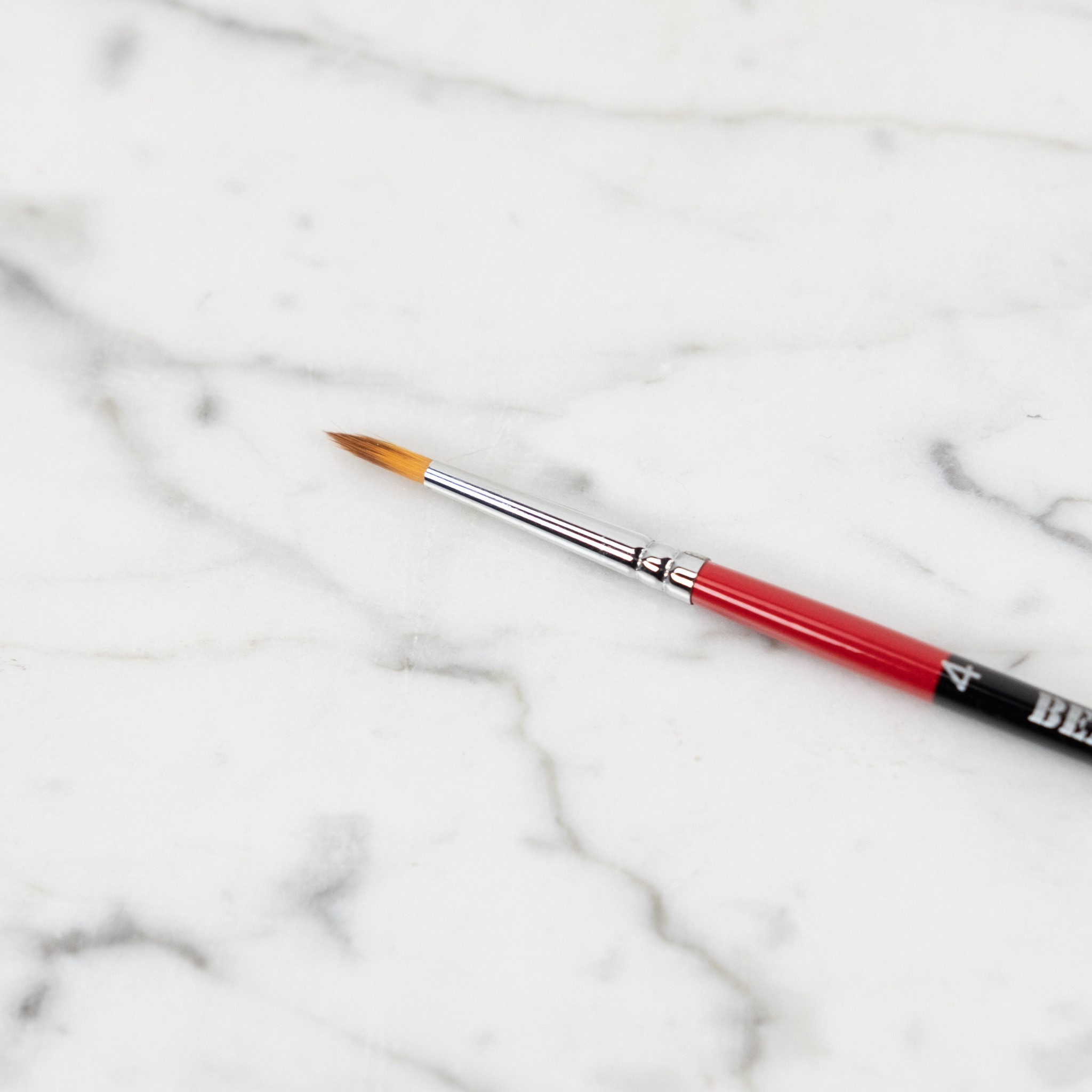 Beam Paints Beam Paints Narrow Handle Brush Round #4