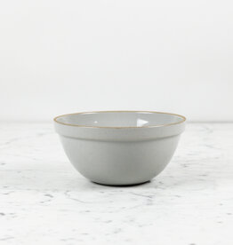 Hasami Porcelain Sloped Bowl - Medium - Gloss Grey - 7.5 x 3.5"