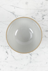 Hasami Porcelain Sloped Bowl - Medium - Gloss Grey - 7.5 x 3.5"