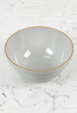 Hasami Porcelain Sloped Bowl - Medium - Gloss Grey - 7.5 x 3.5"