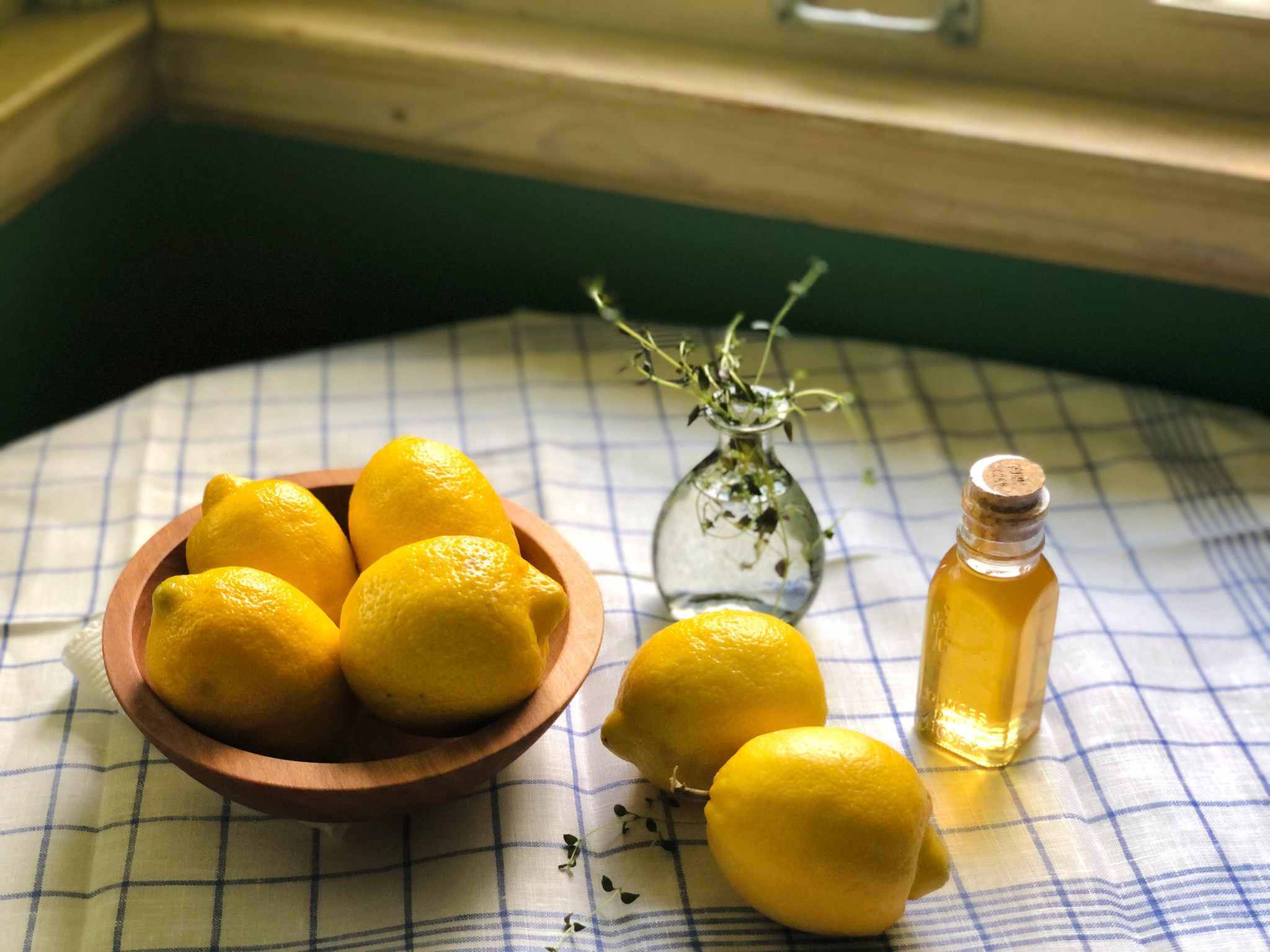 Turned Wood Beechwood Bowl - 7 1/2"