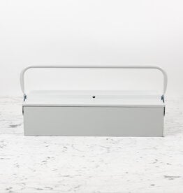 Italian Single Layer Steel Tool Box - Light Grey
