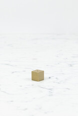 Cube Incense Holder - Brass