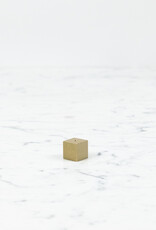 Sumitani Saburo Shoten Cube Incense Holder - Brass