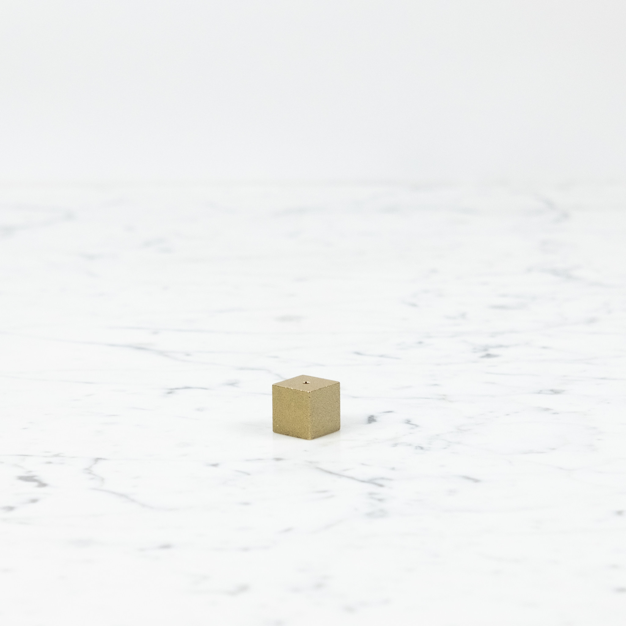 Sumitani Saburo Shoten Cube Incense Holder - Brass
