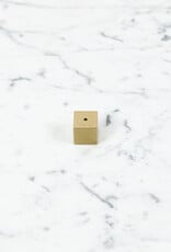 Cube Incense Holder - Brass