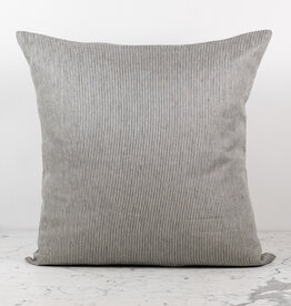 Belgian Linen Pillow COVER ONLY - 26" - The Workshop Stripe