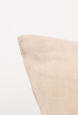Linge Particulier French Linen Pillow Cover - 20" - Sand