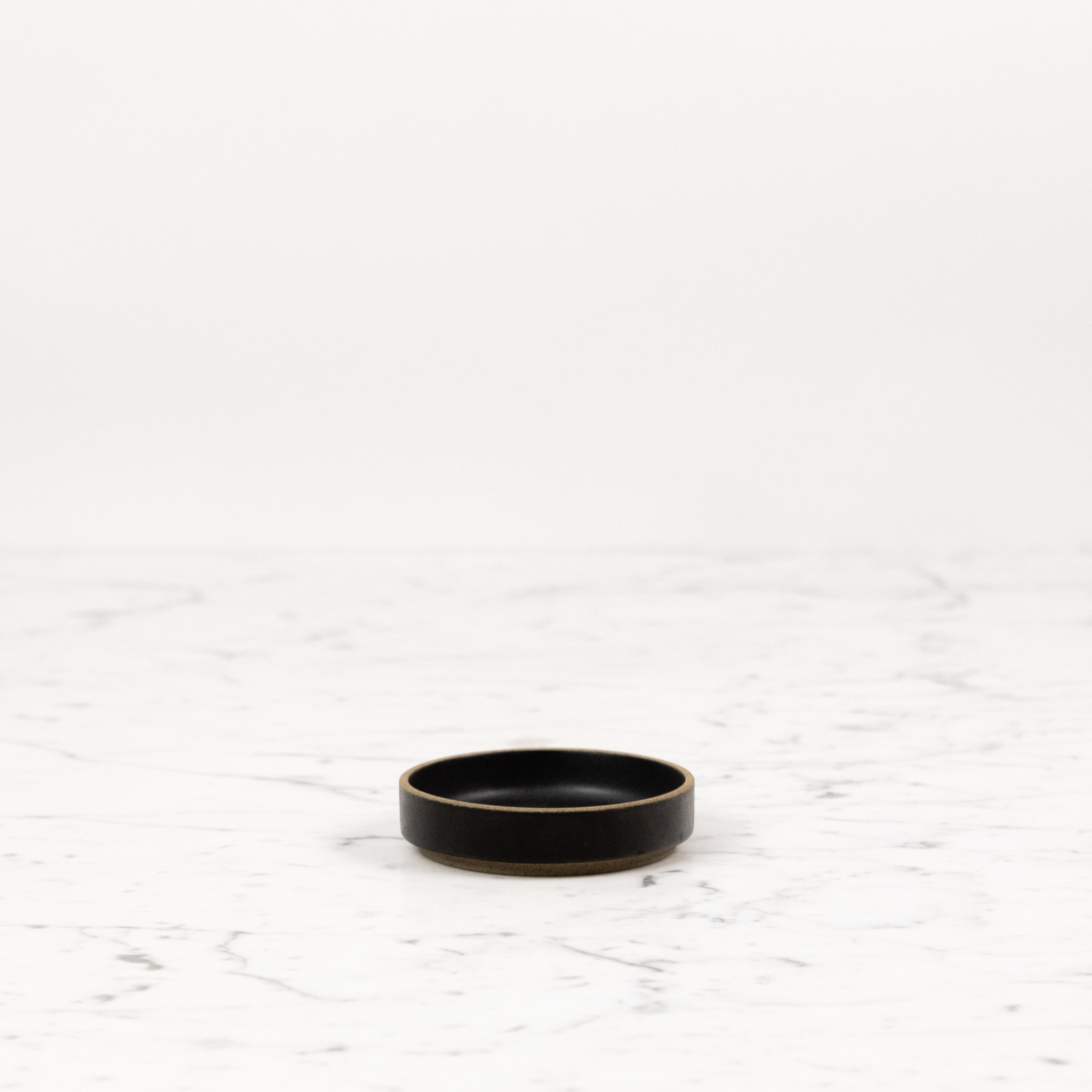 Hasami Porcelain Plate - Tiny - Black - 3 1/4"
