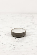 Hasami Hasami Low Profile Plate - Ash White- 3.3/8" x  .47" HAW101