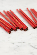 Kita-Boshi Pencils - Vermillion Red - Box of 12 pencils