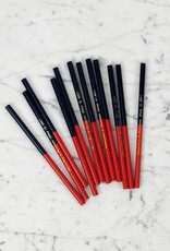 Box of 12 Kita-Boshi Pencils Vermillion Red/Prussian Blue