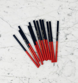 Kita-Boshi Pencils - Vermillion Red  + Prussian Blue - Box of 12 pencils