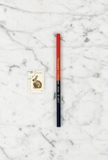 Box of 12 Kita-Boshi Pencils Vermillion Red/Prussian Blue