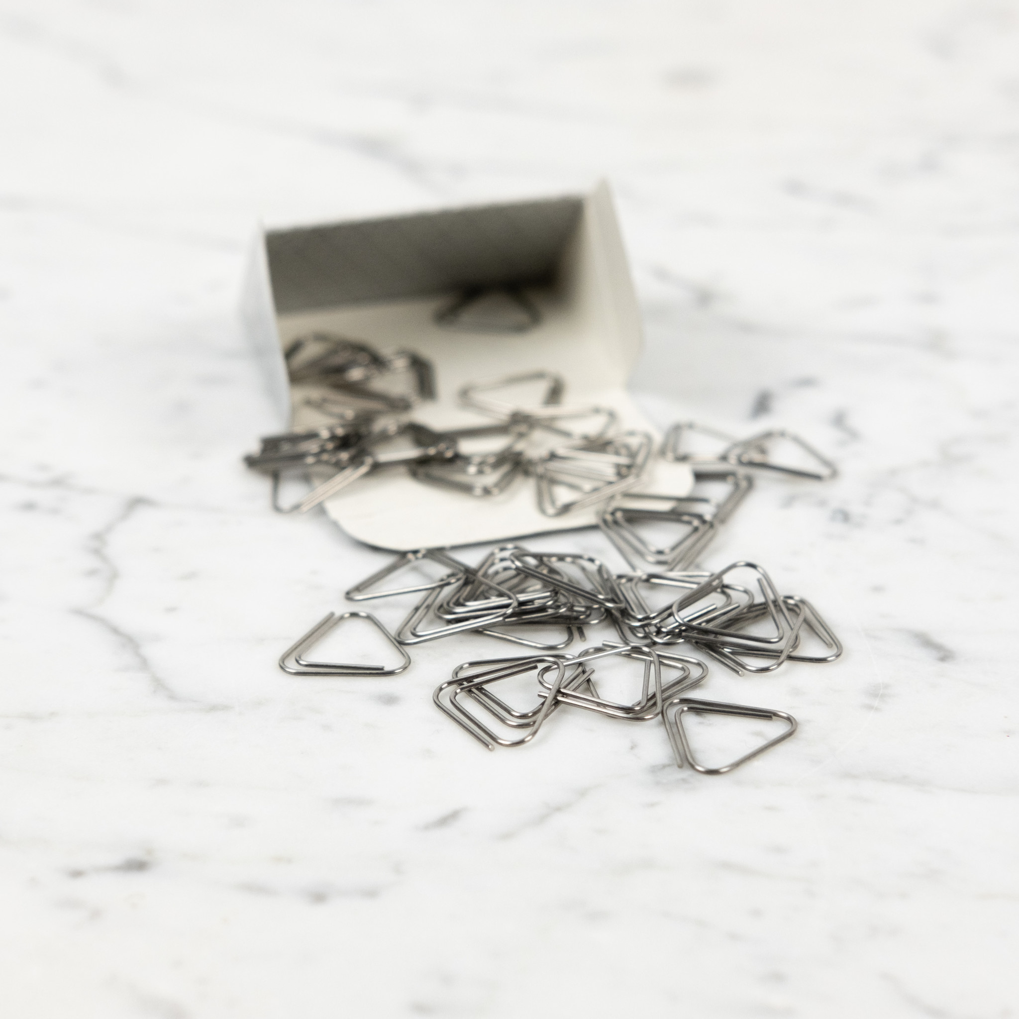 Italian Fermangoli Stainless Steel Corner Paper Clips