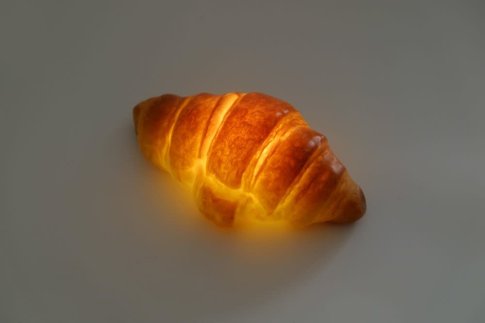 "Pampshade" Real Croissant Bread Lamp