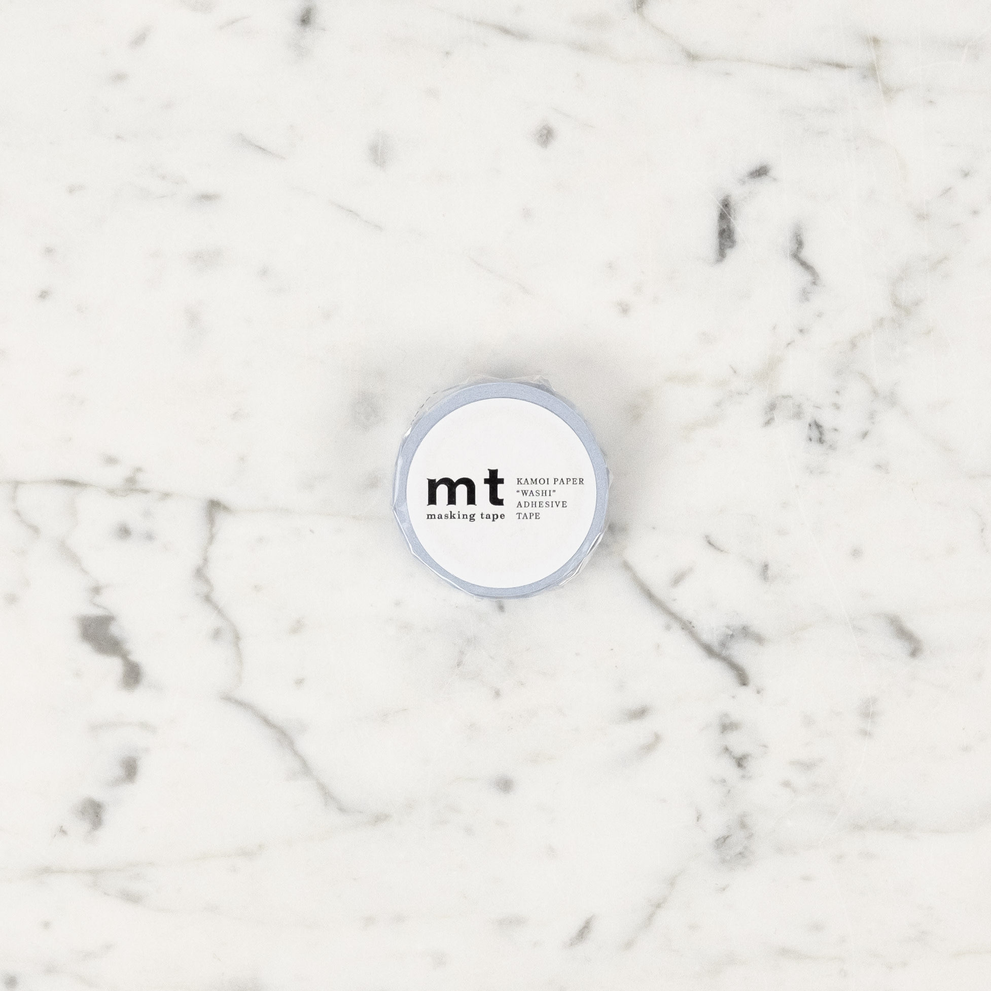 MT Masking Tape Washi Tape Single: Solid Pastel Ultramarine Blue