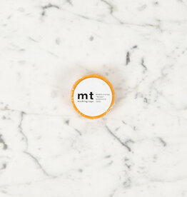 Washi Tape Single: Solid Himawari Sunflower Golden Orange