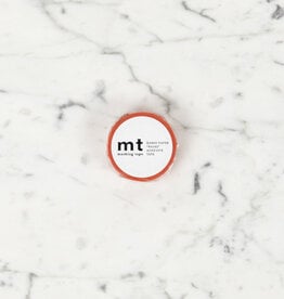 MT Masking Tape Washi Tape Single: Solid Ninjin Carrot Dark Orange