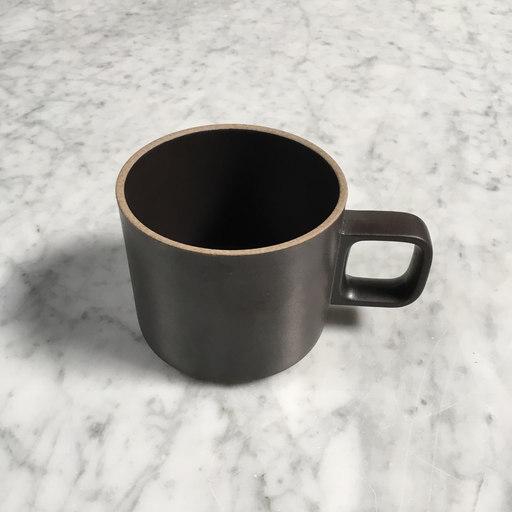 Hasami Hasami Porcelain Mug - Black- 3.3/8" x 2.7/8" Small HPB019