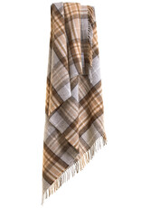 Traditional Highland Tartan Wool Throw - McKellar - 60" x 72