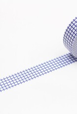 Washi Tape Single: Bright Blue Check