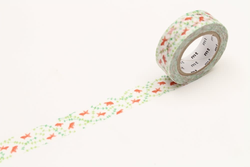 MT Masking Tape Washi Tape Single: Goldfish