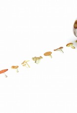 MT Masking Tape Washi Tape Single: Mushrooms