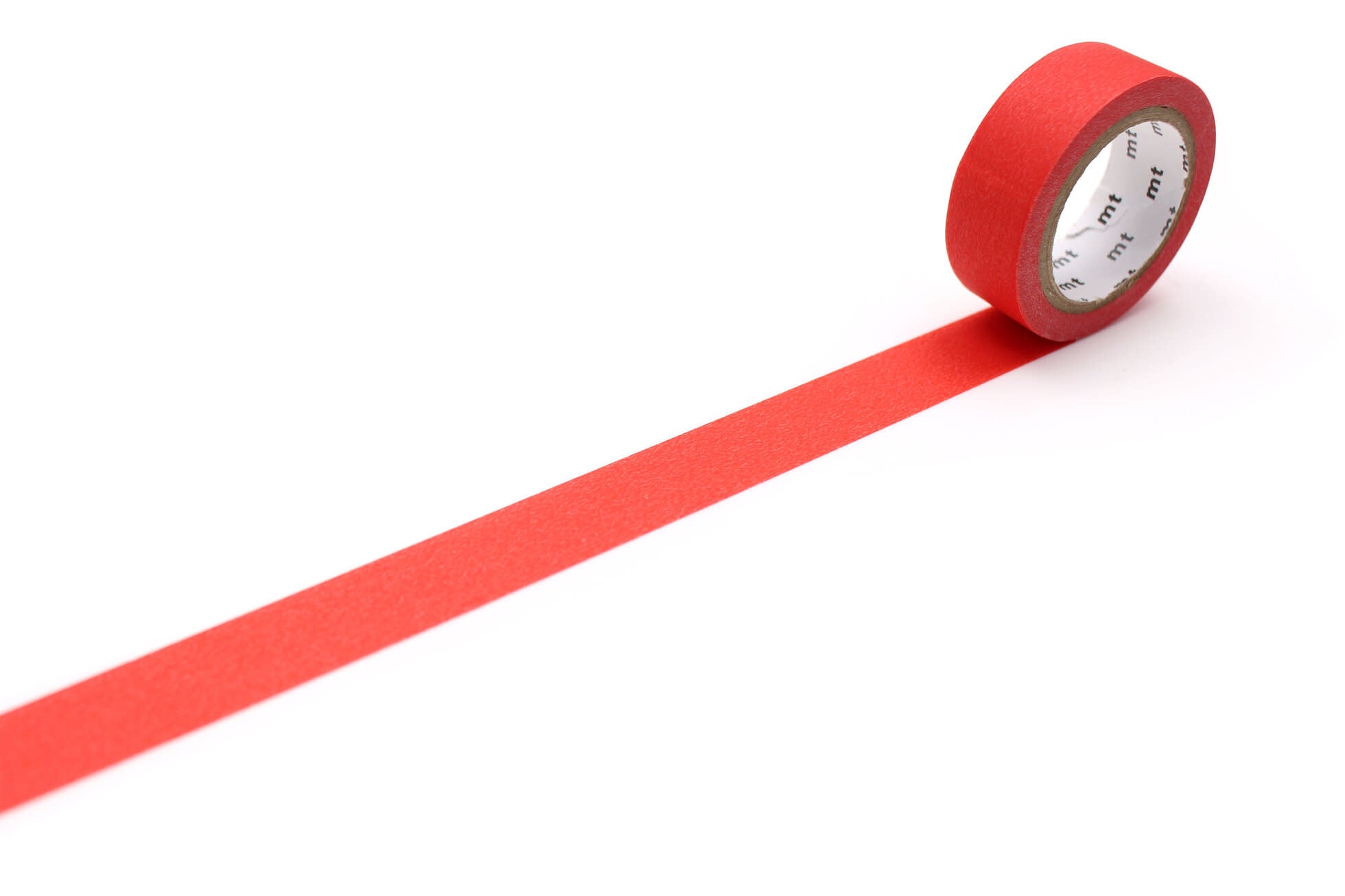 Washi Tape Single: Solid Matte Red