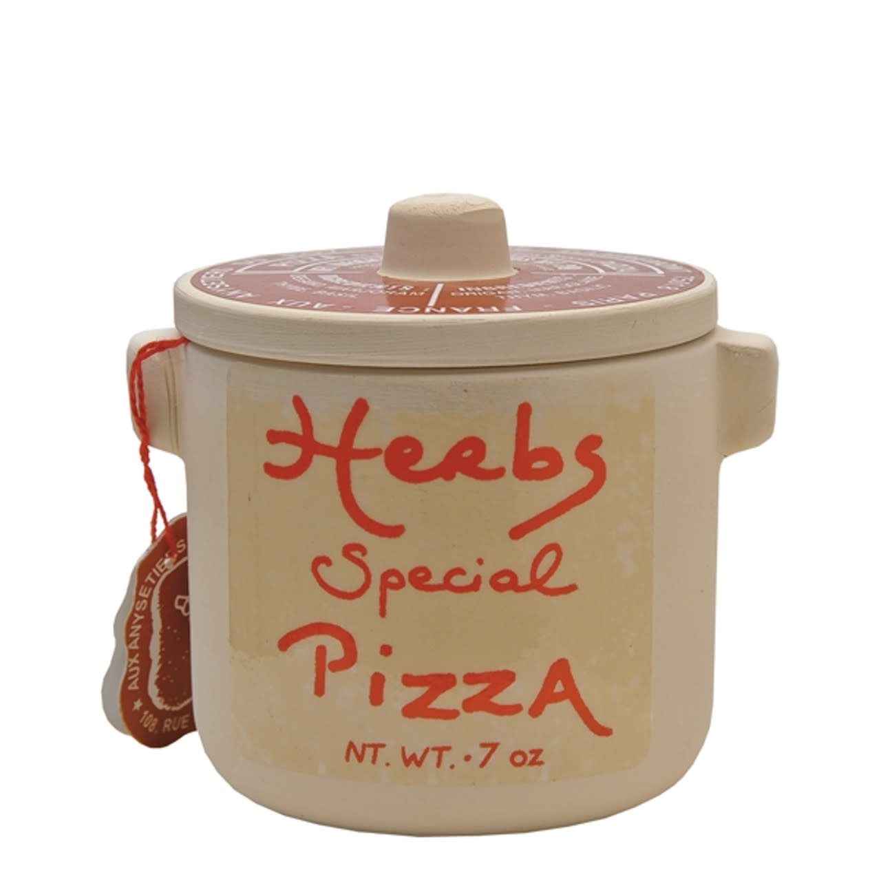 Aux Anysetiers du Roy Herbs for Pizza in Ceramic Jar - 0.7 oz