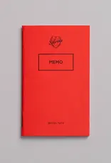 Silvine Originals Red Memo Notebook 6.3 x 3.8"