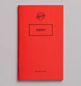 Silvine Originals Red Memo Notebook 6.3 x 3.8"