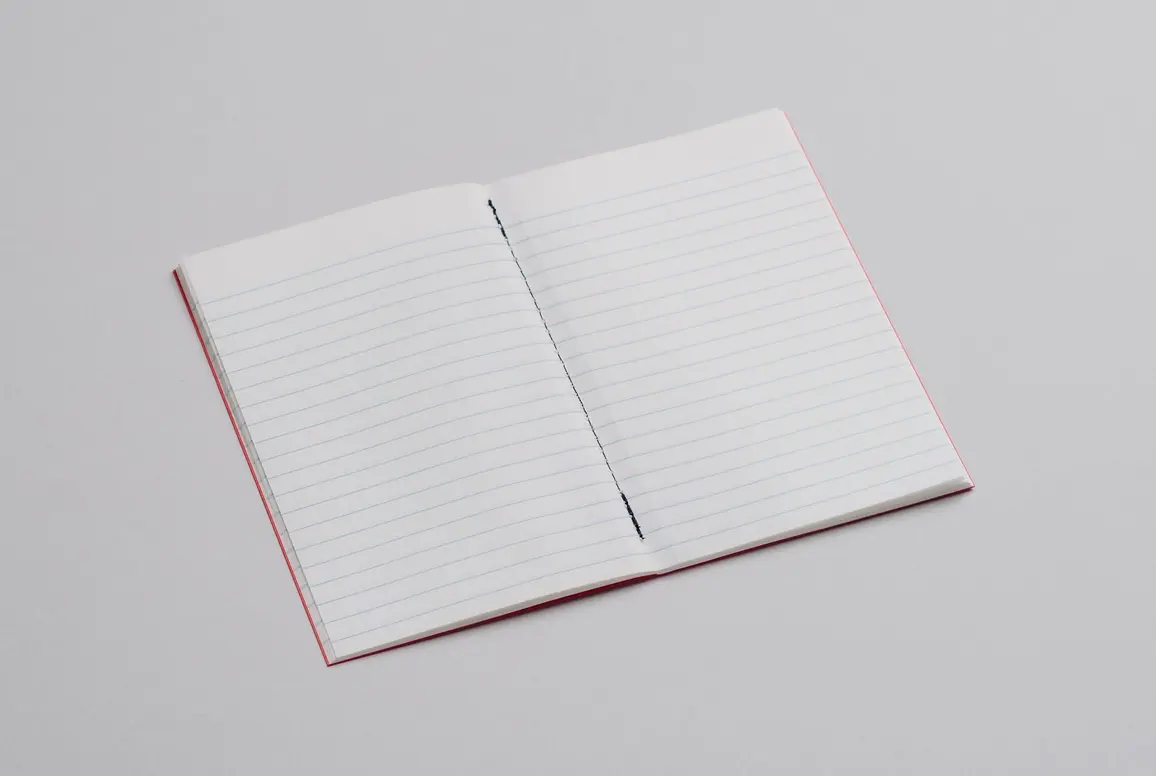 Silvine Originals Red Memo Notebook 6.3 x 3.8"