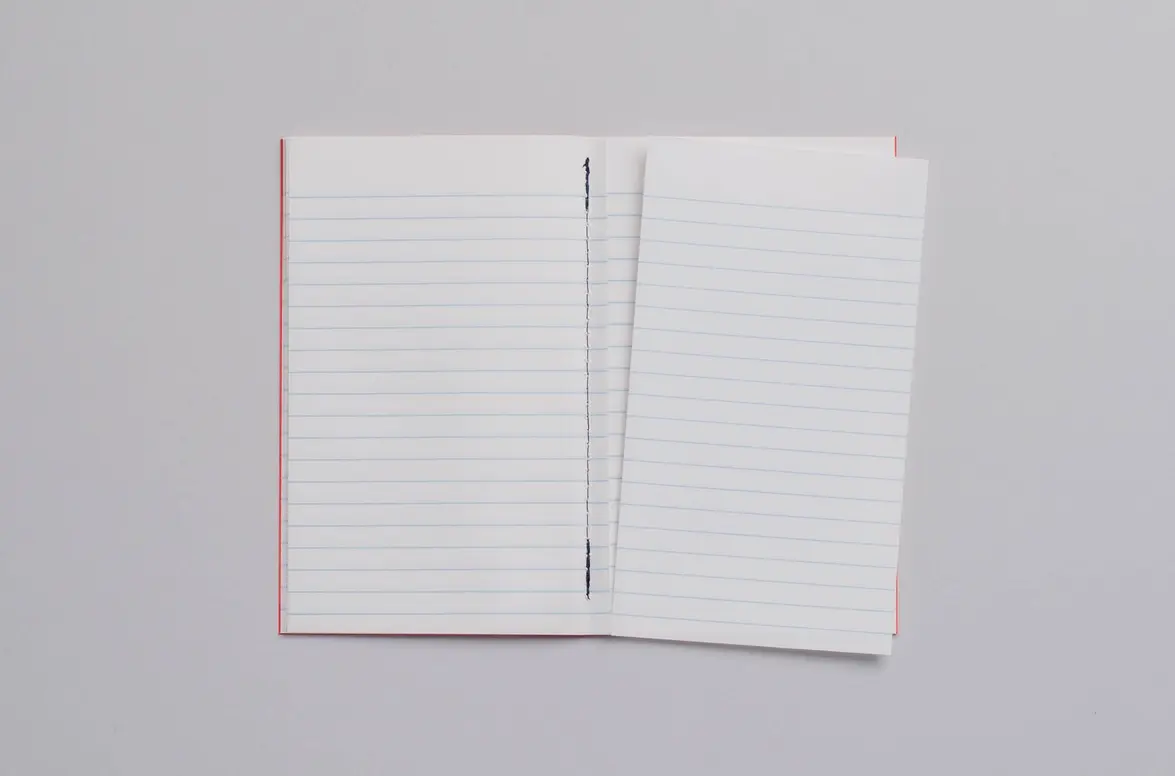 Silvine Originals Red Memo Notebook 6.3 x 3.8"