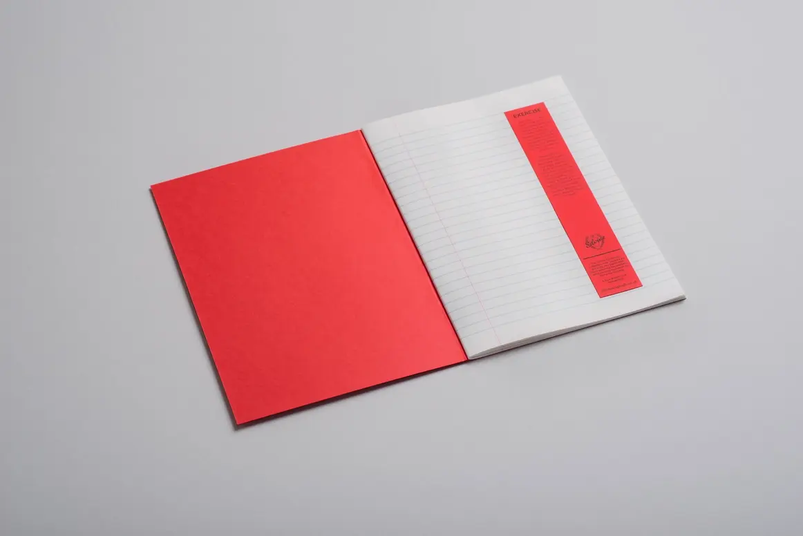 Silvine Originals Red Memo Notebook 6.3 x 3.8"