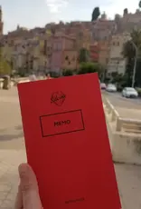 Silvine Originals Red Memo Notebook 6.3 x 3.8"