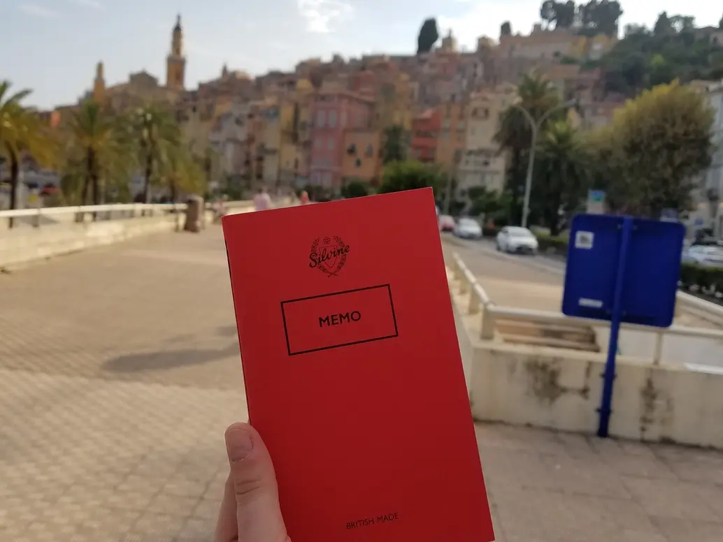 Silvine Originals Red Memo Notebook 6.3 x 3.8"