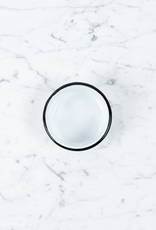 Enamel Little Round Ramekin Dish - Black + White - 2.2oz