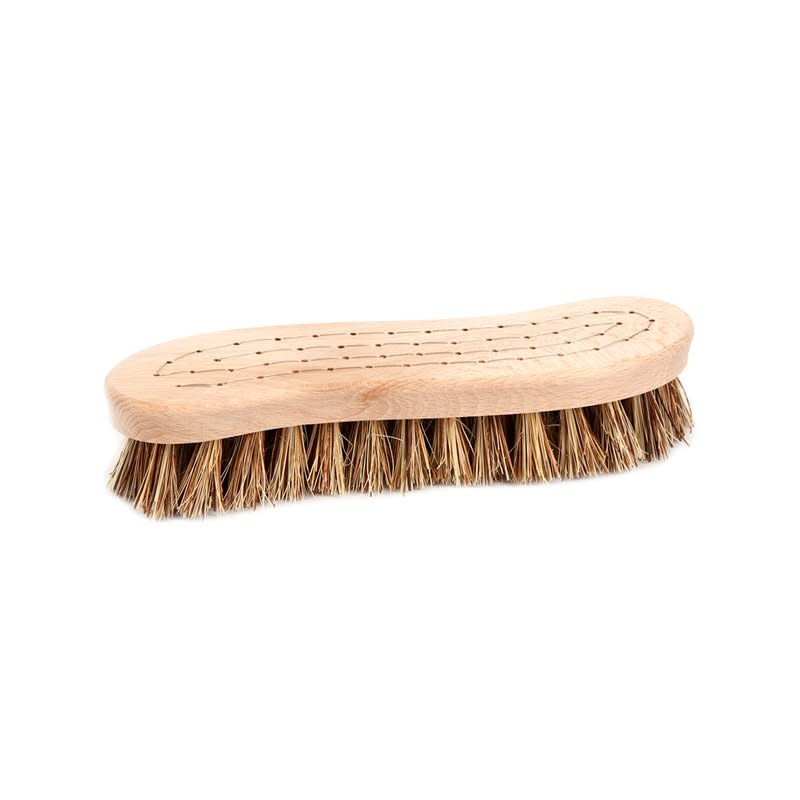 Iris Hantverk S Shaped Scrubbing Brush - Union Blend Bristles