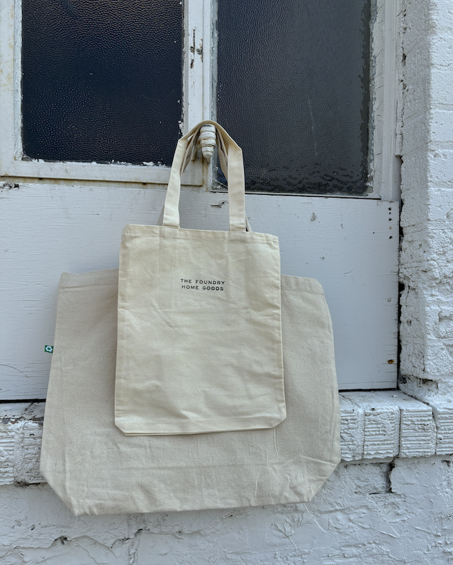 Foundry Basic Cotton Canvas Tote Bag -Mini 11x13"