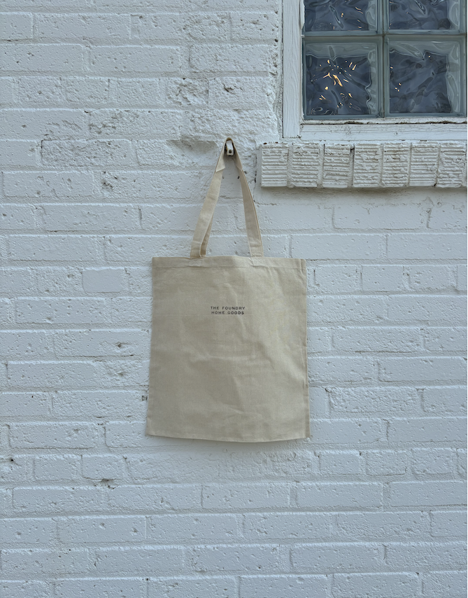 Foundry Basic Cotton Canvas Tote Bag- Small 15x16"