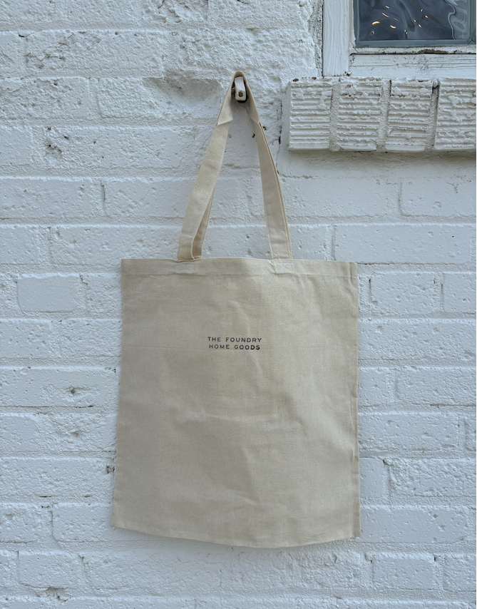 Foundry Basic Cotton Canvas Tote Bag- Small 15x16"