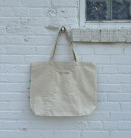 Foundry Recycled Heavy Cotton Canvas Tote Bag- Wide 15x20"